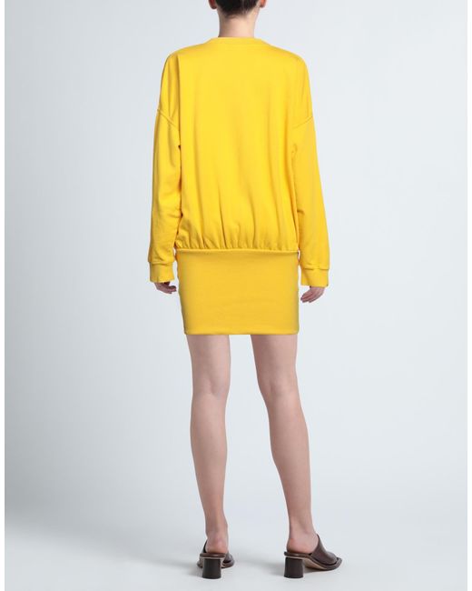 DSquared² Yellow Mini Dress