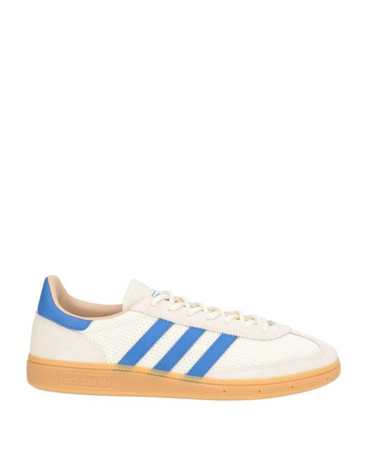 Adidas Originals Blue Sneakers Leather, Textile Fibers for men