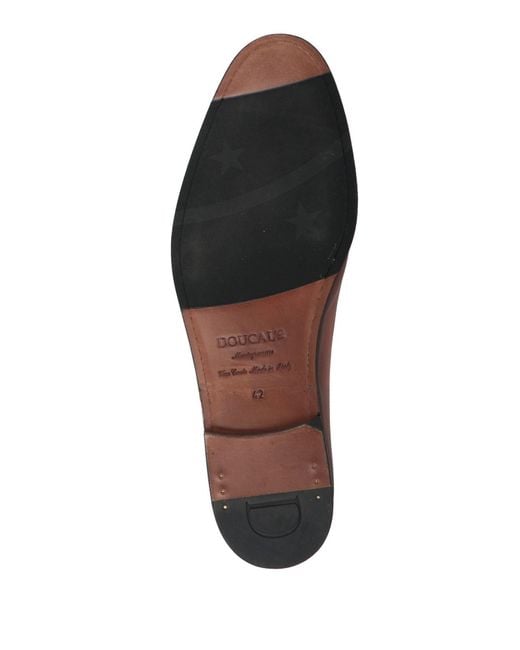 Doucal's Brown Panarea Loafers Leather for men