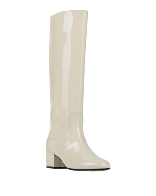 Céline White Boot