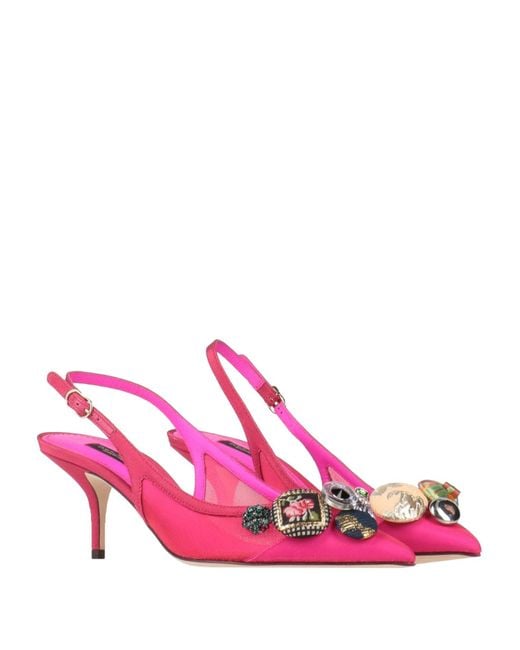 Decolletes di Dolce & Gabbana in Pink