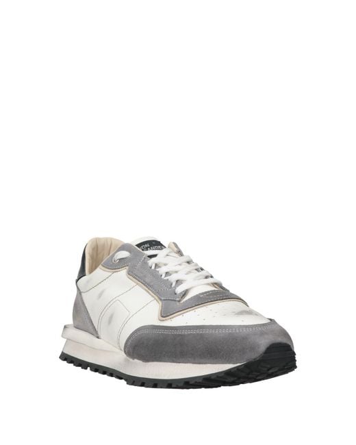 HIDNANDER White Sneakers Leather for men