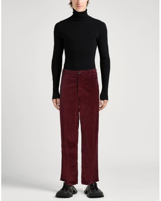 Pantalone di Uma Wang in Red da Uomo