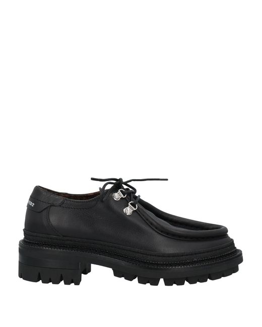 DSquared² Black Lace-up Shoes for men