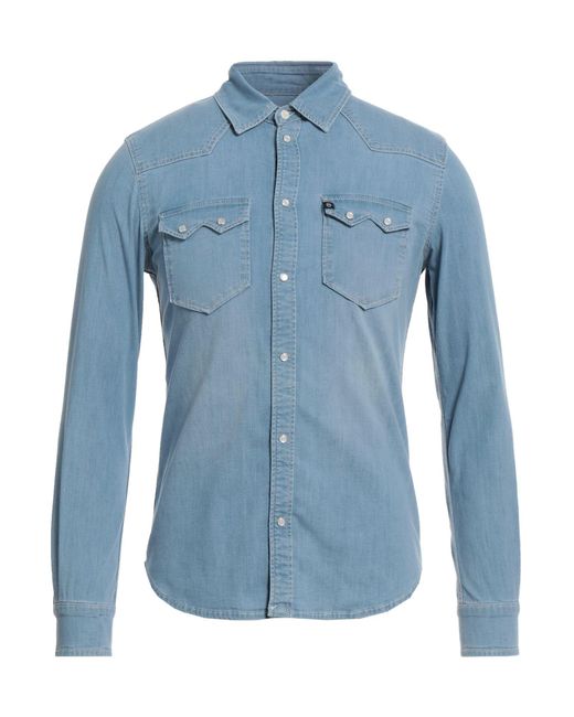 AG Jeans Blue Denim Shirt for men