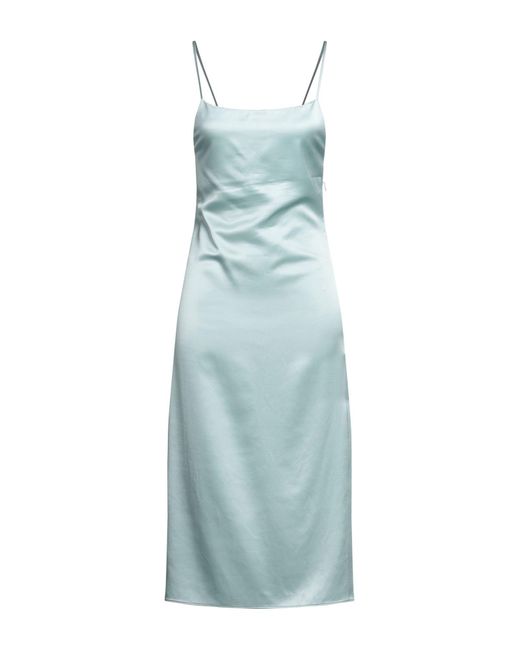 Off-White c/o Virgil Abloh Blue Midi Dress