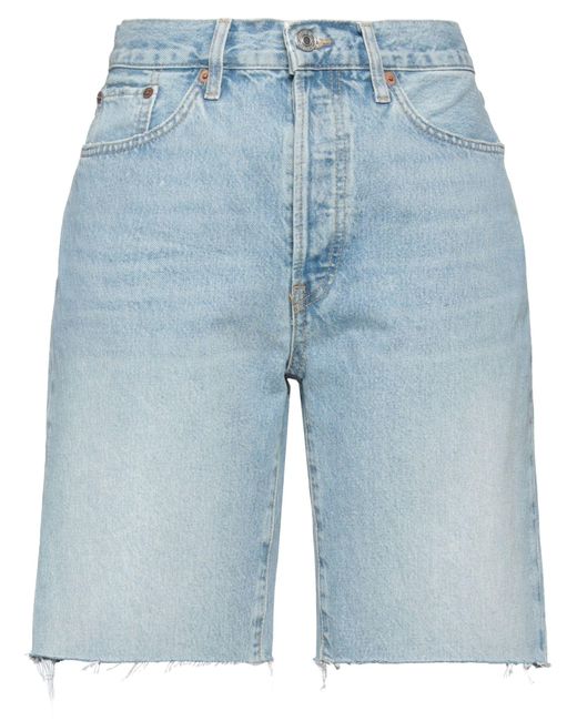 Shorts Jeans di Re/done in Blue