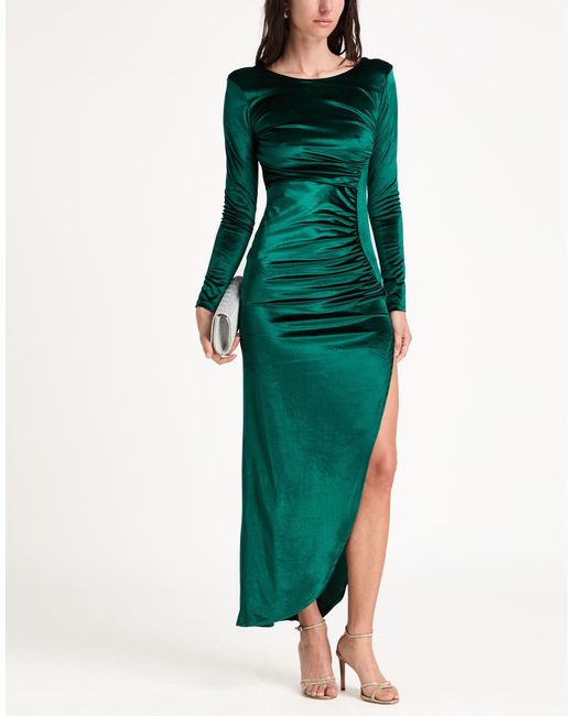 Dramée Green Maxi Dresses