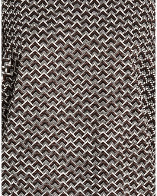 Liu Jo Gray Mini Dress Polyester, Polyamide, Elastane
