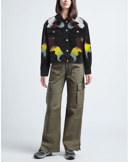 Germanier Black Denim Outerwear
