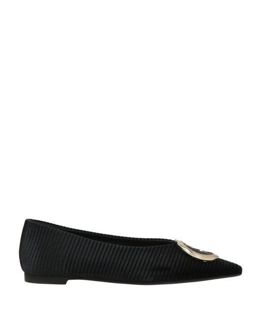 Giulia Neri Black Ballet Flats