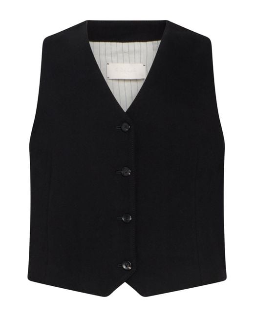 Circolo 1901 Black Waistcoat