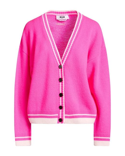 Cardigan MSGM en coloris Pink