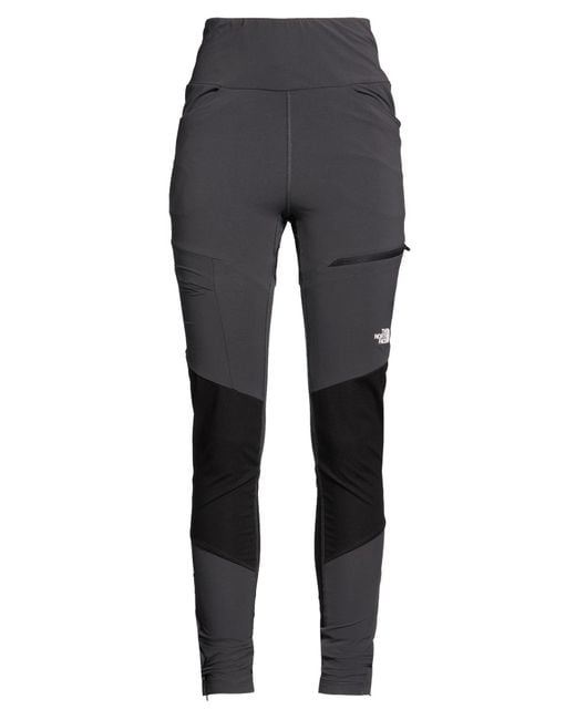 The North Face Gray Pants Nylon, Elastane