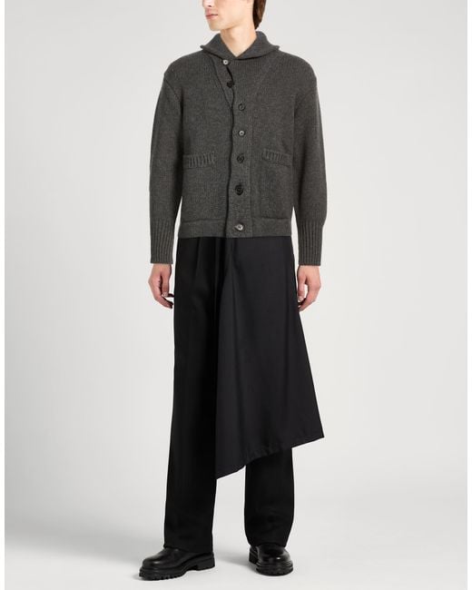 Thom Browne Gray Cardigan Cashmere for men