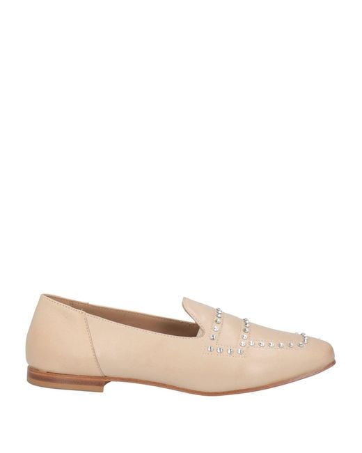 Triver Flight Natural Loafers Leather