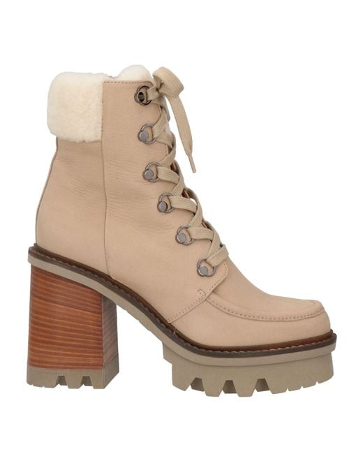 Lemarè Natural Ankle Boots