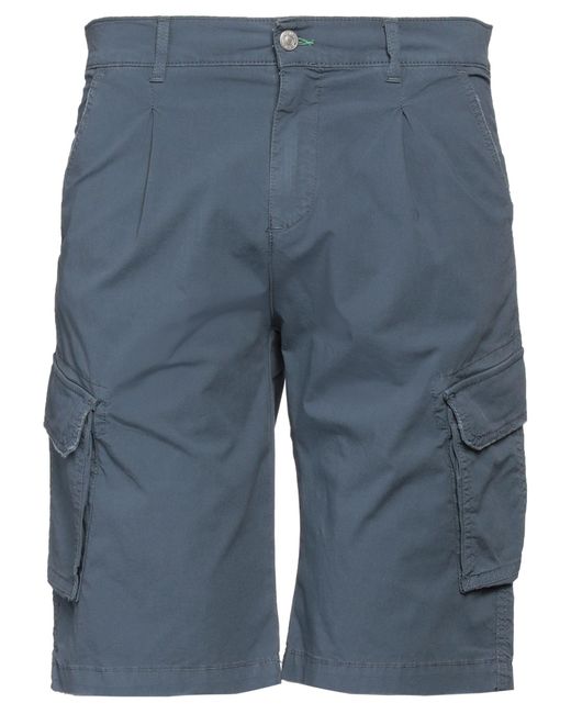 Grey Daniele Alessandrini Shorts & Bermudashorts in Blue für Herren