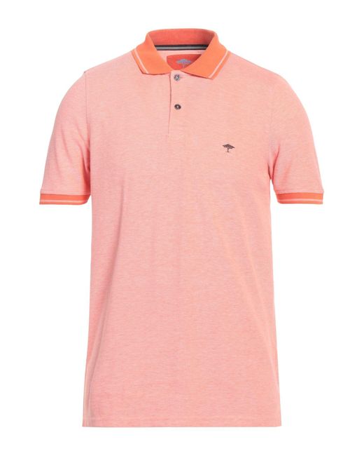 Fynch-Hatton Pink Polo Shirt for men