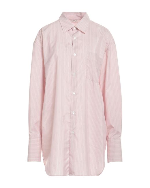 Auralee Pink Hemd