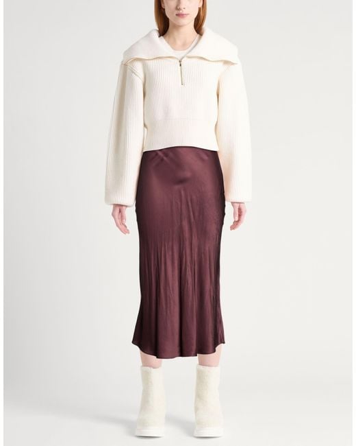 Kaos Purple Midi Skirt