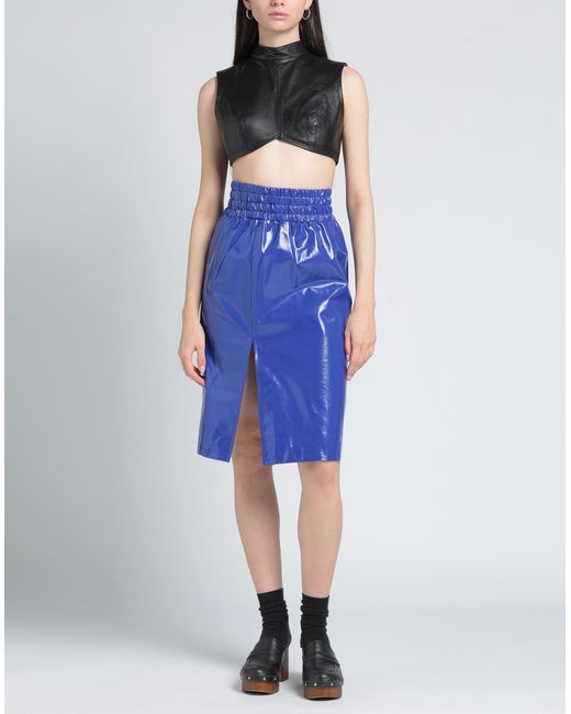 Tom Ford Blue Midi Skirt