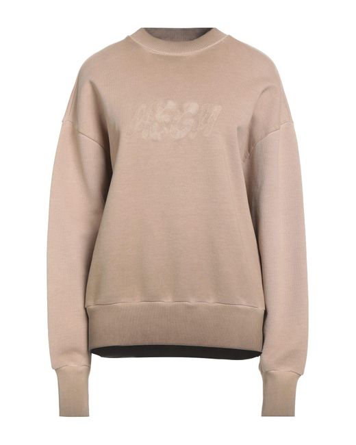 MSGM Natural Sweatshirt