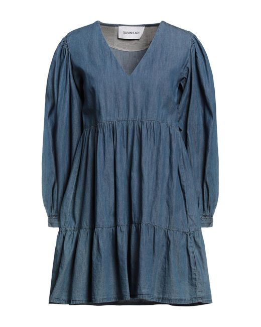 Silvian Heach Blue Mini Dress
