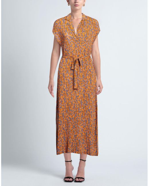 Siyu Brown Maxi Dress