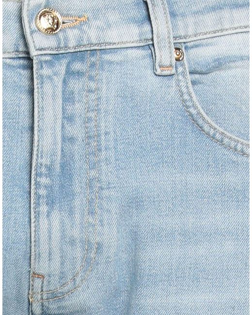 Versace Blue Jeans Cotton, Elastane, Polyester, Calfskin for men