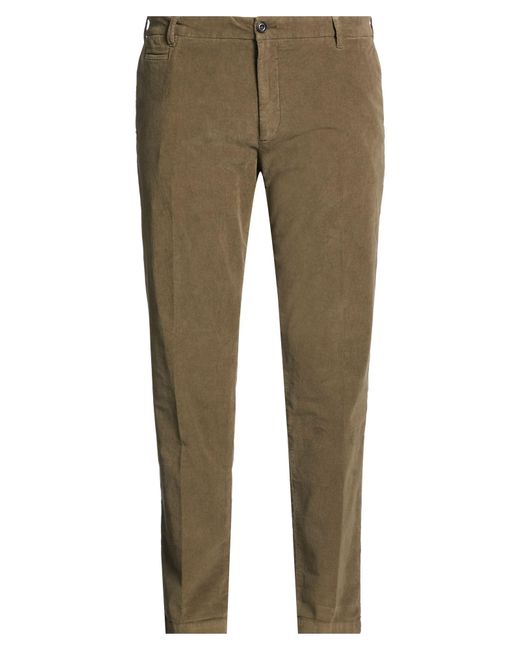 40weft Natural Military Pants Cotton, Elastane for men