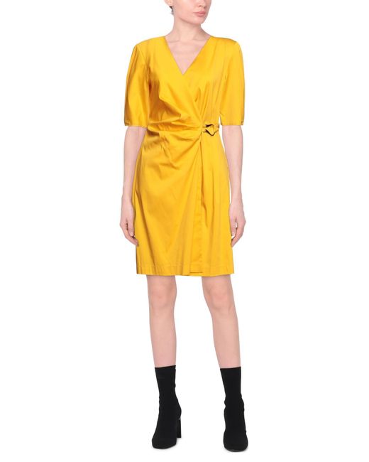 Clips More Yellow Mini Dress