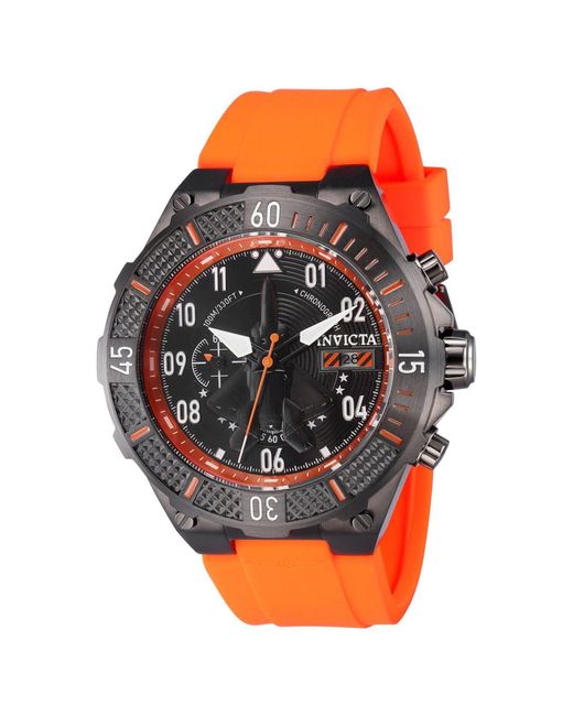 Reloj de pulsera INVICTA WATCH de hombre de color Orange