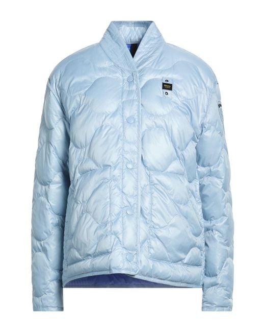 Blauer Blue Puffer