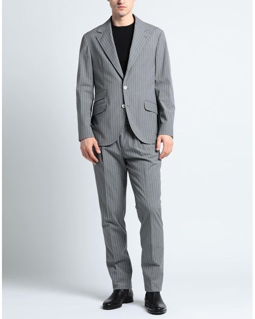 Brunello Cucinelli Anzug in Gray für Herren