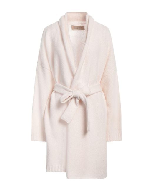 Gentry Portofino White Ivory Cardigan Virgin Wool, Polyamide
