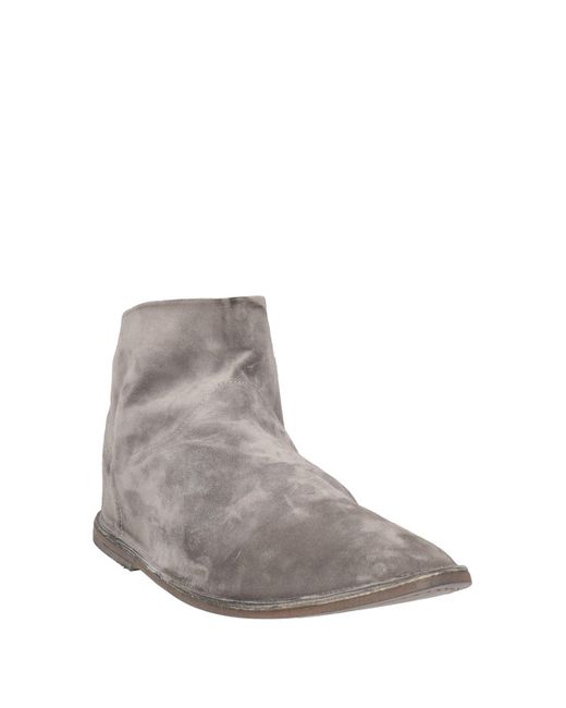 Marsèll Gray Ankle Boots for men