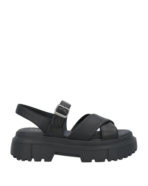 Hogan Black Sandale
