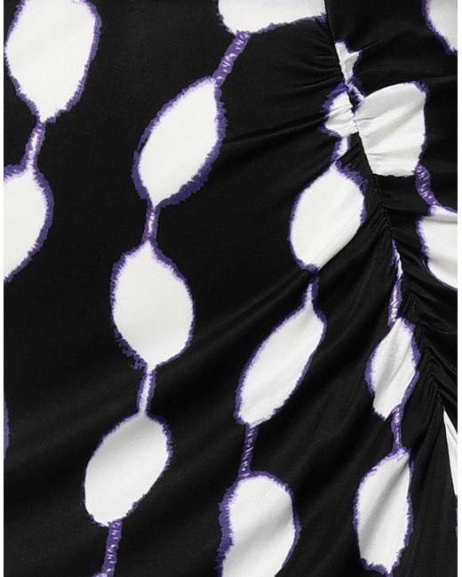 Diane von Furstenberg Black Midi Skirt