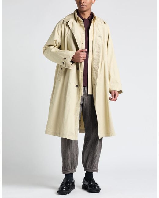 Maison Margiela Natural Overcoats & Trench Coats for men