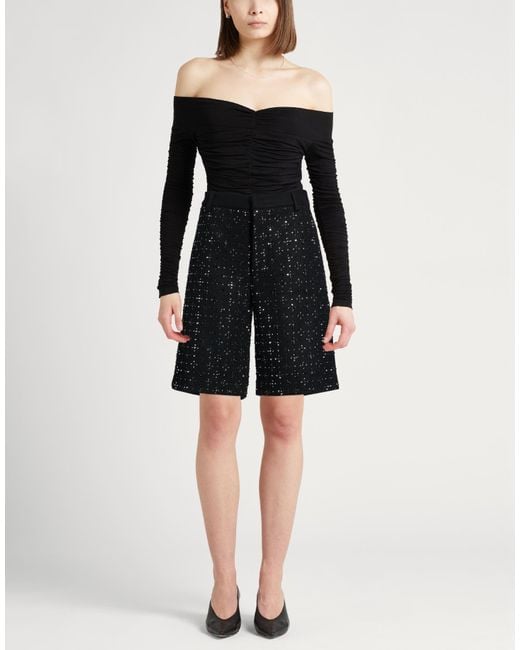 Tod's Black Shorts & Bermuda Shorts