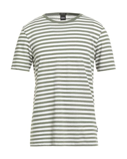 Boss T-Shirts in White für Herren