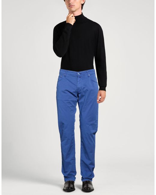 Jacob Cohen Blue Trouser for men
