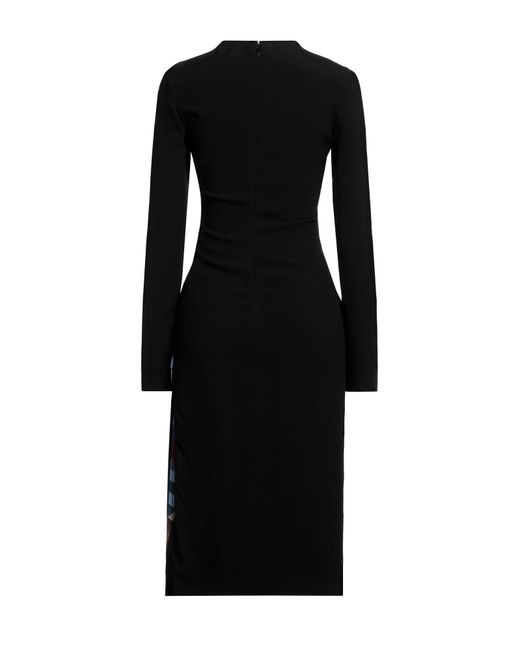 Burberry Black Midi Dress