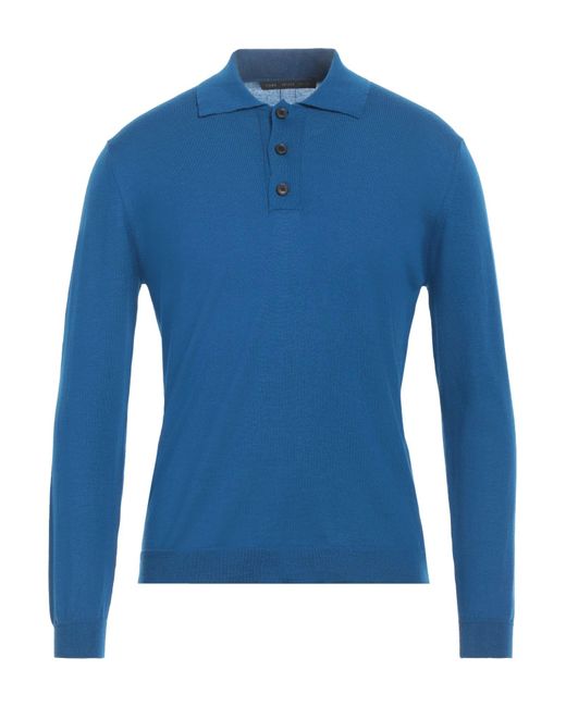 Low Brand Pullover in Blue für Herren