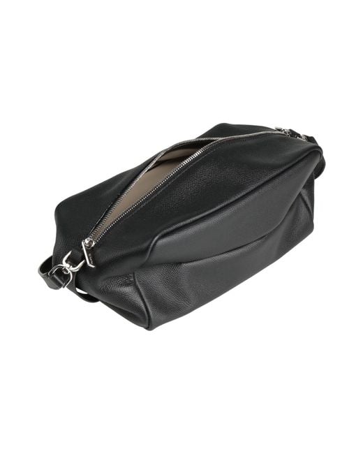Valextra Black Cross-Body Bag