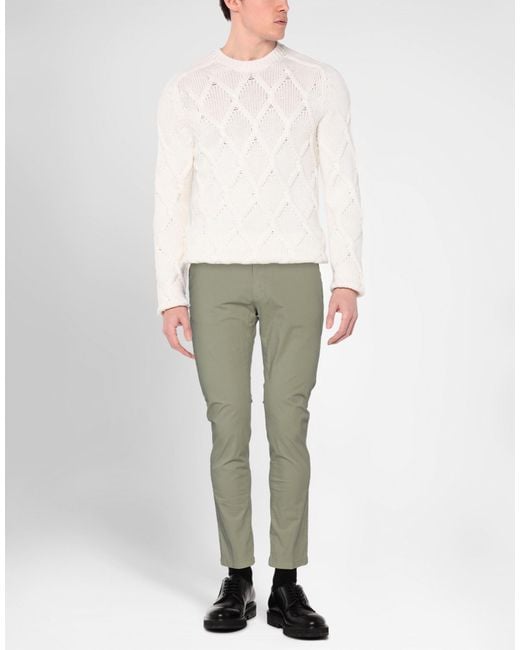 Aglini Green Pants for men