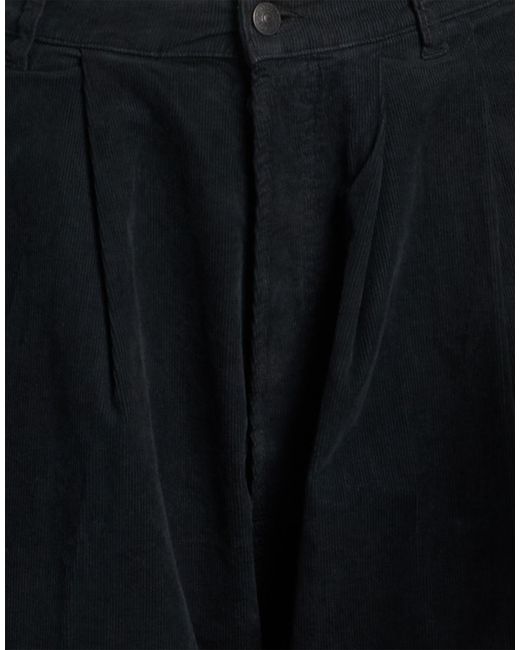 People Black Pants Cotton, Elastane