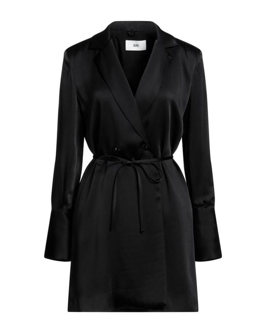 SOLOTRE Black Mini Dresses