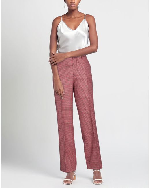 Berwich Red Pants